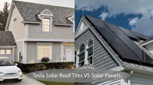 tesla solar roof tiles vs solar panels