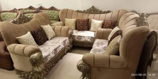 7 seater sho bazaar u shape sofa set