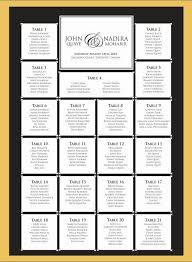 Wedding Seating Chart Template 11 Free Sample Example Format