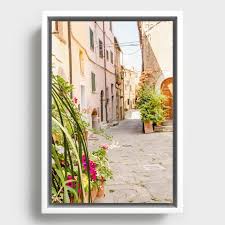 Travel Photography Framed Canvas
