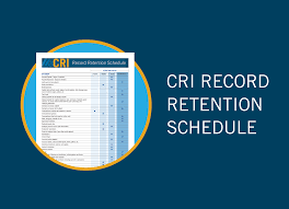 record retention schedule carr riggs