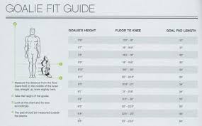 Goalie Leg Pad Measurement Guide Discount Hockey
