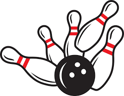 Bowling pins and ball 4692392 Vector Art at Vecteezy