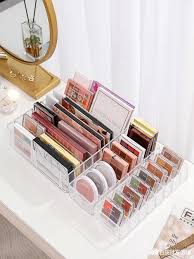 acrylic makeup palette organizer 8 slot