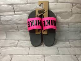 nike pink sandals for women ebay