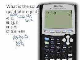 Check The Solution Set Of A Quadratic
