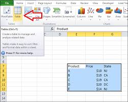 Excel Tips Tables And Structured References Excel Tv