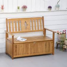 Garden Storage Bench Patio Furniture