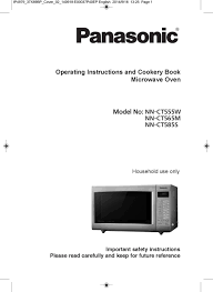 Thank you for purchasing a panasonic microwave oven. Panasonic Nn Ct555w Operating Instructions And Cookery Book Pdf Download Manualslib