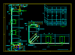 Unit 120 Curtain Wall Model In Autocad