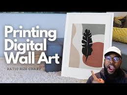 How To Print And Frame Digital Wall Art