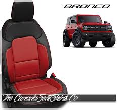 Ford Bronco Custom Leather Interiors