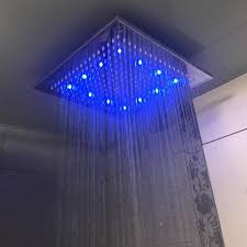 2020 8 10 12 Inches Rgb Light Up Shower Head Led Color Changing Shower Head Rain Shower Head From Golstar 20 51 Dhgate Com