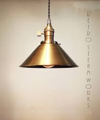 Ceiling Pendant Light Antique Brass