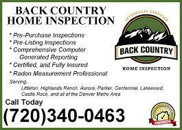 back country home inspection