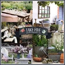 Take Five Vintage Outdoor Decor The