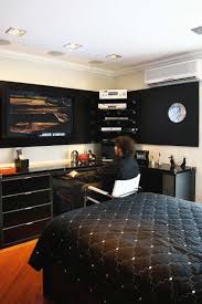 Check spelling or type a new query. He Would Pick This Sweet Set Up So He Could Work From Home Some Days And But In Long Late Hours Fr Bedroom Setup Bedroom Design Diy Bedroom Ideas For Men