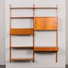 Danish Home Office Shelving System In