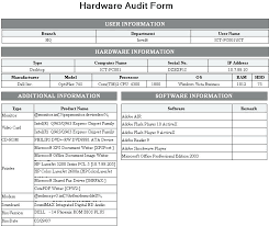 Audit Forms Templates Audit Form Quality Audit Forms