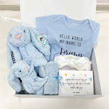 personalized newborn gift box for baby