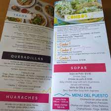 Menu Homemade Taqueria gambar png