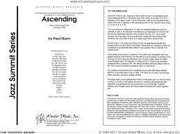 Sturm Ascending Sheet Music Complete Collection For Jazz Band