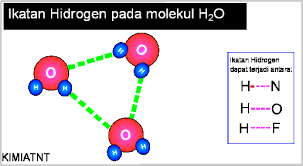 Hasil gambar untuk ikatan hidrogen