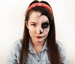 easy halloween makeup ideas sartorial