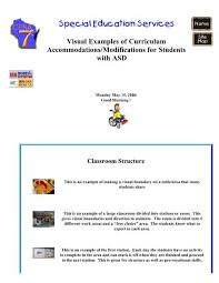 Curriculum modification consists of the adjustments educators make to curriculums to make them accessible for students with special needs. Visual Examples Of Curriculum Accommodations Modifications For