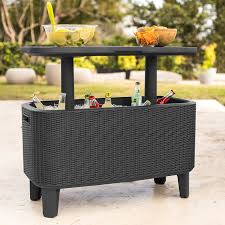 Keter Bevy Bar Table Cooler Box Combo