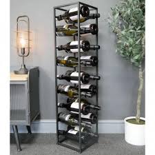 Extra Tall Industrial Cube Wine Rack