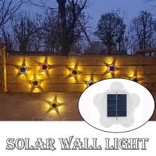 Pdto Solar Outdoor Wall Lights