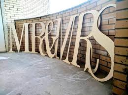 30 Tall Wooden Letters Letters Only