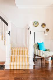 striped stair runner ideas to steal