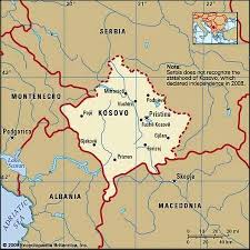 Kosovo map by openstreetmap engine. What S The Kosovo War Sutori