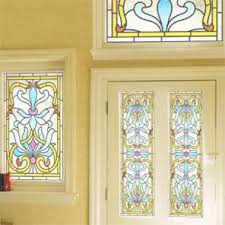 stained glass window art nouveau