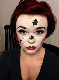 first time doing halloween makeup on