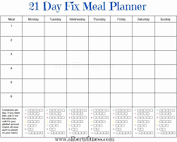 Monthly Meal Plan Calendar Template Printable For 100 Free