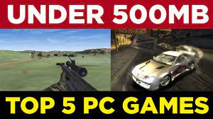 pc games under 500 mb with high