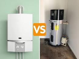 heat pump vs tankless water heaters
