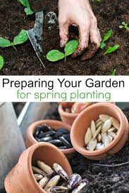preparing your spring garden turning