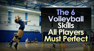 the 6 volleyball skills all players