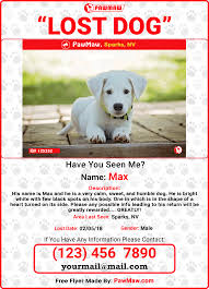 Download and try now ►►►►►►►. Create A Free High Quality Lost Pet Flyer To Post Around Your Neighborhood