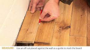 wooden flooring how to fit the last