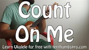 They could play one song in c then try the same song in g and finally in f then move on to the next song. Count On Me Bruno Mars Easy Beginner Song Ukulele Tutorial Youtube