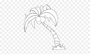 Select from 35919 printable coloring pages of cartoons, animals, nature, bible and many more. Printable Drawings And Coloring Pages Coconut Tree White Png Free Transparent Png Clipart Images Download