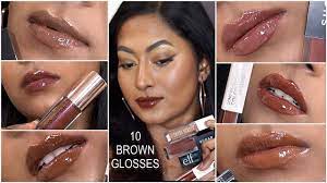 10 brown glosses for brown skin