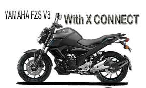 yamaha fzs v3 connect x feature in