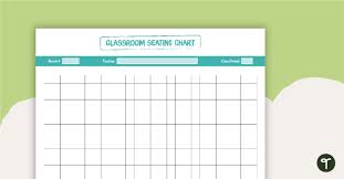 clroom seating chart