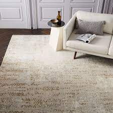 Distressed Foliage Rug West Elm